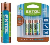 Bateria alkalicka 4ks AAA                                                                                                                                                                               