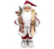 Dekorácia MagicHome Vianoce Santa stojaci červený 60cm                                                                                                                                                  