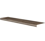 Dlažba MADERA/MATTINA Marone schodnica s nosom 30x120x2/5x0.8                                                                                                                                           