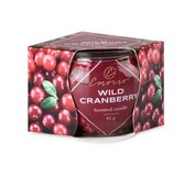 Emocio sklo Dekor 70x62mm Wild Cranberry,vonná sviečka                                                                                                                                                  