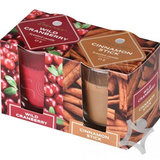 Emocio von.sviečka 2x45g,cinnamon,cranberry                                                                                                                                                             