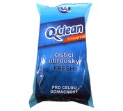 Q Clean univerzálne vlhčené utierky 50ks fresh                                                                                                                                                          