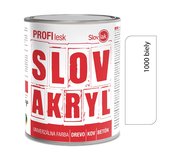 Slovakryl Profi Lesk biely 1000/RAL9003 0.75kg                                                                                                                                                          