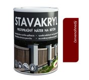 STAVAKRYL CERVENOHNEDY 0,8KG NA BETON                                                                                                                                                                   