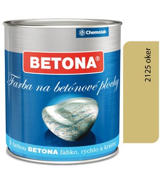 BETONA 2125 0,75L farba na beton oker                                                                                                                                                                   