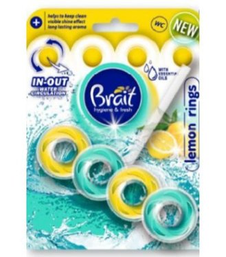 D.Brait wc blok 2-fazova rings splash citrus fizz 40g                                                                                                                                                   