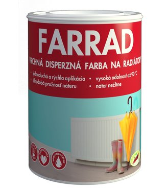 Farrad biely 0,5kg farba na radiator                                                                                                                                                                    