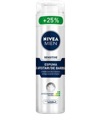 Nivea pena na hol. 200+50ml sensitive                                                                                                                                                                   